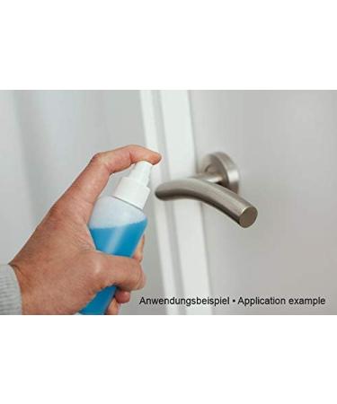 100ml Refillable Spray Bottle with Atomizer - Transparent Milky - Ideal for Travel & Home Use - Buy Online on GoSupps.com