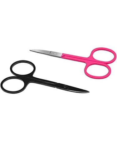 Buy Office & Craft Scissors - Stainless Steel Eyebrow & Nose Hair Trimming Tools for Makeup | International Shipping Available - Buy Online on GoSupps.com