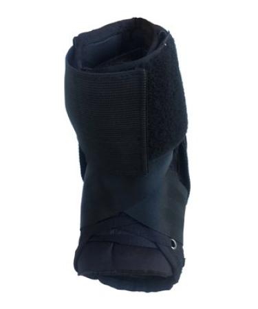 Lace-Up Sports Medicine Ankle Brace - Orthopedic Support for Sprains & Injuries | Size Medium Black - Buy Online on GoSupps.com