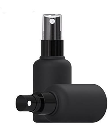 Alamor 50ml Black Matte PET Spray Bottle - High-Quality Moisture & Lotion Container for Travel & Home Use - Buy Online on GoSupps.com