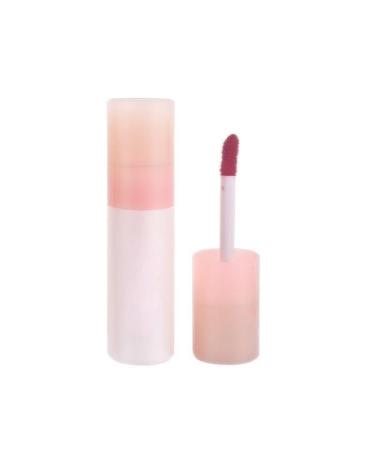 BADALO Velvet Mist Water Mist Lip Mud Soft Silky Matte Matte Vegan White NonStick Lip Gloss Lip Glaze Lipstick Color 2Peach Blossom Bean Paste