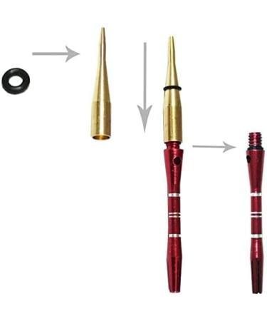 Scott Edward Dart Flight Accessory Set - Puncher Tool, Aluminum Sleeves, Protectors, Shafts, O Rings - Complete Dart Accessory Kit - Buy Online on GoSupps.com