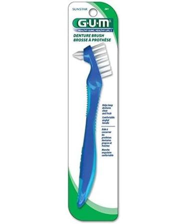 Gum Denture Brush by Gum - Pack of 2 | Convenient Oral Care Tool - Buy Online on GoSupps.com