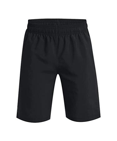 Under Armour Boys' Performance Woven Shorts (001) Black / / Black Large