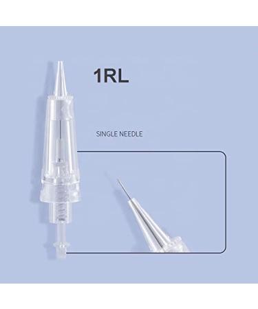 10 PCS M Permanent Makeup Needle for Cordless Tattoo Machine - Ombre Powder Brows Microblading Shading - 1RL/1R/1P Needles for Eyeliner Lip Tattoo - Buy Online on GoSupps.com