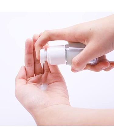 Lepore 4 Pcs 30ml 50ml Plastic Airless Pump Bottle Empty Travel Pump Bottles Container Dispenser for Lotion Foundation Cosmetic Shampoo Make-up Liquids Sample - Buy Online on GoSupps.com