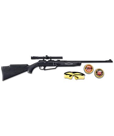 Daisy 880 Powerline Air Rifle Kit, Dark Brown/Black, 37.6 Inch/.177 Caliber