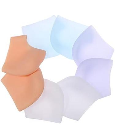 Buy Chrome 2 Pair Moisture Gel Silicone Ferse Protectors - Sock Pedicure Foot Care for Pain Relief & Heel Comfort - International Shipping Available - Buy Online on GoSupps.com
