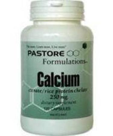 Pastore Formulations - Calcium Citrate 250 mg 120 caps by Pastore Formulations