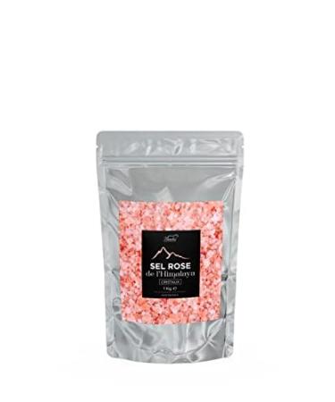 Bembo Himalayan Pink Salt - Crystals 1 kg - Natural, Low Sodium, Rich in Trace Elements - Preservatives, Dyes and Non-GMO