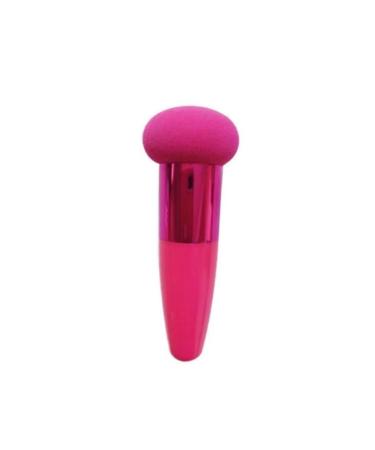 Cosmetic tools small mushroom head powder puff makeup brush latex stick beauty tools beauty pen powder puff female (Color : 2)
