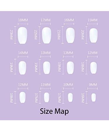 Bicolor Wave Pattern Pressed Armor Press-On Nails - 24pcs Fake Nails for Women & Girls | Blue & Pink | Custom Fit in 12 Sizes - Buy Online on GoSupps.com