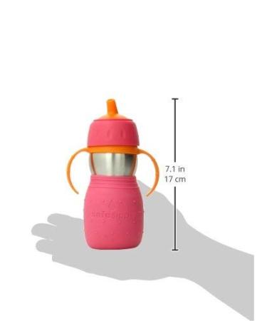 Safesippy Children's Drink Cup in Pink - Spill-proof BPA-free Sippy Cup for Kids - Buy Online on GoSupps.com