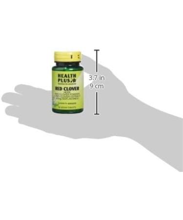 Health Plus Red Clover Supplement - 40mg Isoflavones for Women's Health - 30 Tablets - Buy Online on GoSupps.com