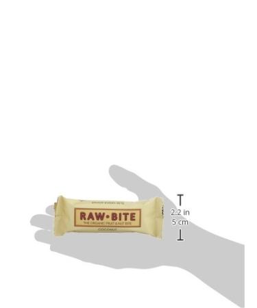 Buy Raw Bite Raw Food Bar Coconut - 12-Pack (12 x 50g) | Healthy Vegan Snack for International Shipping - Buy Online on GoSupps.com