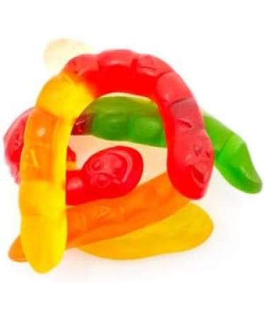 Yupik Gummy Worms 1 kg Gluten-Free Dual-Colored Fruity Flavors Soft & Chewy 4" Gummies Fun Treat Sweet Candy Delicious Snack Ideal for Gifting Holidays & Baking - Buy Online on GoSupps.com