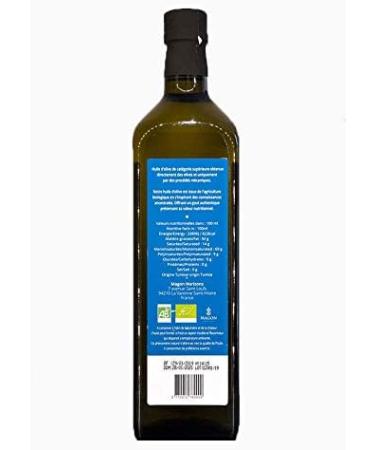 Organic Virgin Olive Oil 1 L Cold Pressure - Buy Online on GoSupps.com