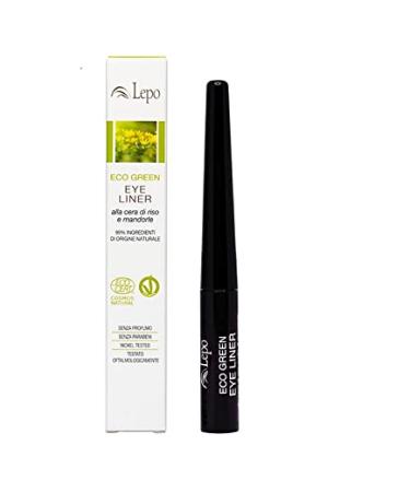 LEPO Ecogreen eyeliner rice and mandels 99 NATURAL 4ml BLACK
