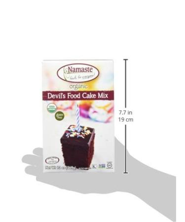 Namaste Foods Organic Devil's Food Cake Mix - 13 oz Gluten-Free Baking Mix - Buy Online on GoSupps.com