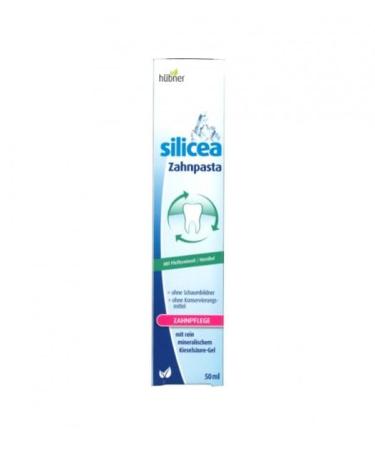 H bner Silicea toothpaste with peppermint 5x50ml "STOCK PACK"