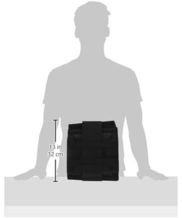 10 Inch Criss-Cross Support Straps - Black - Medium | International Shipping Available - Buy Online on GoSupps.com