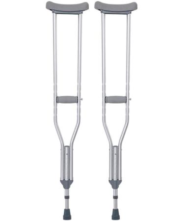 Crutches for Adults Underarm Underarm Crutches for Adjustable Elderly Crutches Underarm Crutches Lightweight Non- Slip Height-Adjustable for Adults and Teenager Great for Travel or Lucky Star