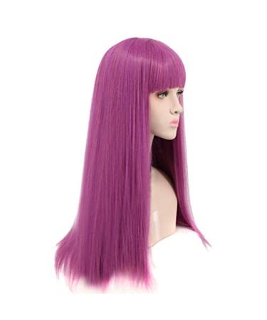 Buy Mal Cosplay Wigs for Women - Long Straight Hair | International Shipping Available - Buy Online on GoSupps.com