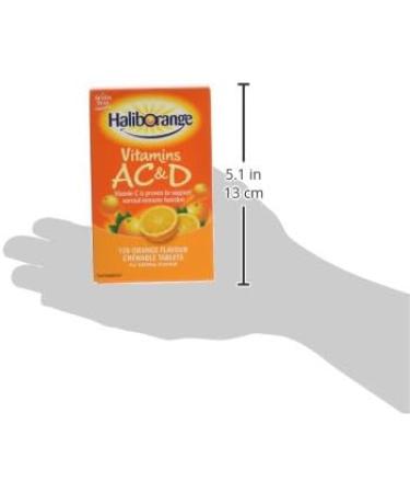 Haliborange Kids A C and D Orange Tablets 120 - Essential Children's Vitamins - Buy Online on GoSupps.com