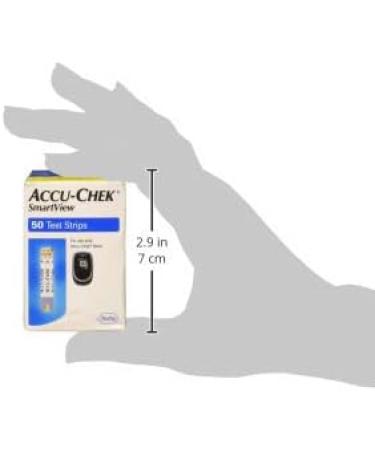 ACCU-CHEK SmartView Test Strips 50 Count - Accurate Glucose Monitoring - Buy Online on GoSupps.com