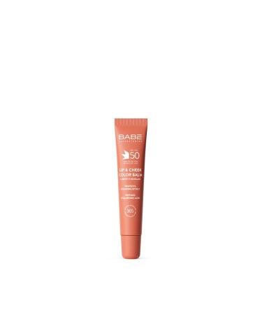 LABORATORIOS BABE Laboratorios Bab LIP & Cheek SPF 50 Nude Photoprotective Balm High Sun Protection SPF 50 Hydration and Natural Volume Effect