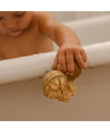 Oli & Carol Natural Rubber Baby Teething Ring - Nutty the Walnut 9 cm | Eco-Friendly & Soft Teether for Infants - Buy Online on GoSupps.com