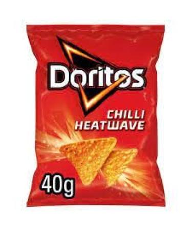 Doritos Tortilla Crisps 32 x 40g (Chilli Heatwave) - Buy Online on GoSupps.com