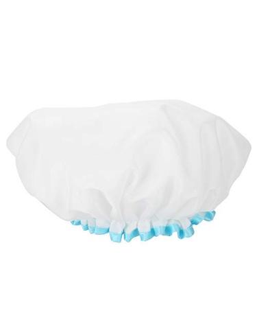 Shower Cap  Double-layer Waterproof Shower Cap  Adult Double Waterproof Shower Cap  Thick Stretch Ladies Shower Cap Ladies Shower Cap  (Small)