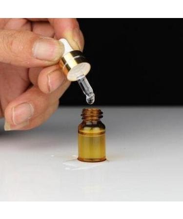 Vasana 12x Refillable Brown Glass Mini Bottles | 3ml Drip Bottles for Essential Oils Perfumes & Aromatherapy - Elite Fluid Containers - Buy Online on GoSupps.com