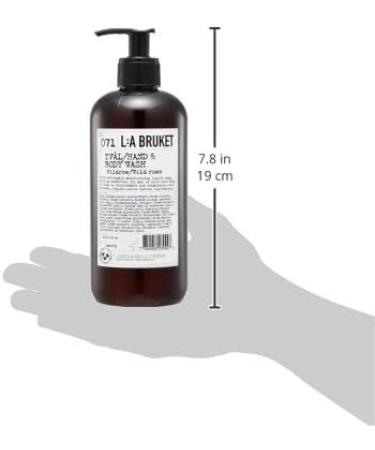 Buy L:A Bruket No. 071 Wild Rose Hand and Body Wash 450 ml - Luxurious Natural Cleanser for All Skin Types - International Shipping Available - Buy Online on GoSupps.com
