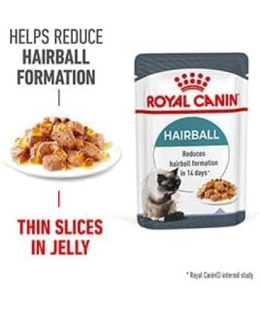 ROYAL CANIN Hairball Care In Jelly Adult Wet Cat Food (Pack of 24) - Buy Online on GoSupps.com