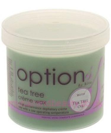 Options Tea Tree Cream Wax 425 g - 3 x 425 g