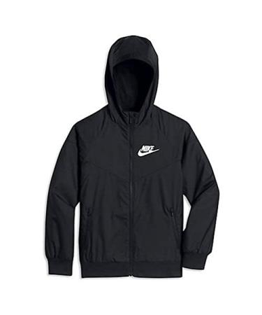 Nike Sportswear Windrunner Big Kids Jacket Medium Black