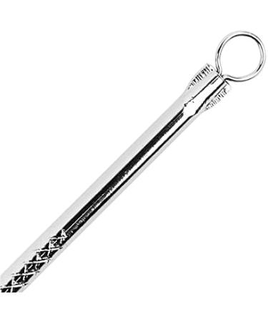 FRESHN Acne Needle Tool - Silver Comedone Pimple & Blackhead Remover | Steel Pore Cleaner Beauty Tool (1 Piece) - Buy Online on GoSupps.com