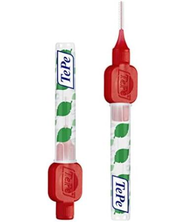 TePe 0.5 mm Size 2 Original Interdental Brush - Pack of 8 Red 1 count (Pack of 8) - Buy Online on GoSupps.com