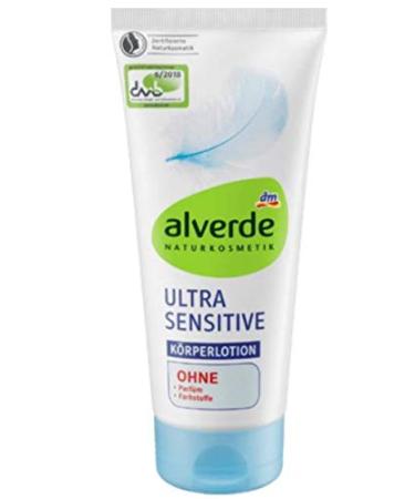 Body Lotion Ultra Sensitive - Without Perfume - Without Dyes - Natural Cosmetics - For Sensitive Skin - 200 ml