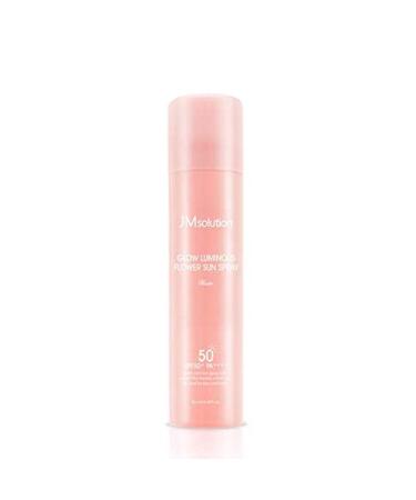 JM solution - Glow Luminous Flower Sun Spray - Rose - SPF50+/PA++++