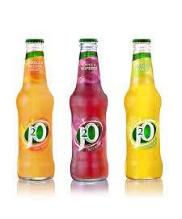 J2O Fruit Blends 24 x 275ml Glass Bottles (Orange & Passionfruit)