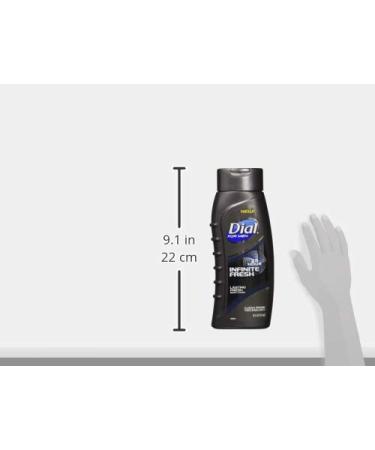 Dial Men Body Wash Infinite Fresh - 16 Ounce | Buy Internationally Online - Buy Online on GoSupps.com