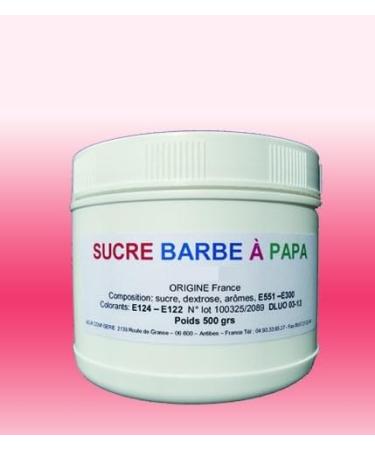 Candy floss sugar Strawberry 500g