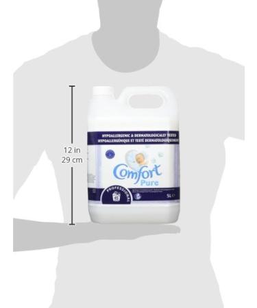 Comfort Professional Fabric Conditioner Softner Pure 5L Liquid - Premium Quality for Ultimate Softness - Buy Online on GoSupps.com