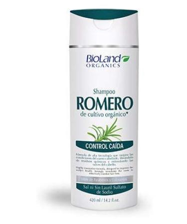 Organic Rosemary Shampoo for Hair Loss 14.2 fl.oz. | Shampoo de Romero Org nico 420 ml