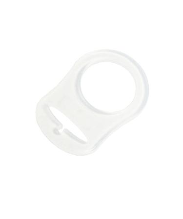 5 MAM Ring Button Style Pacifier Adapter - by i Craft for Less (Clear)