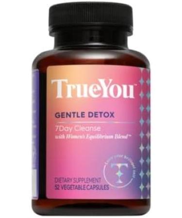 TrueYou Gentle Detox 7-Day Cleanse Herbal Formula - Supports Natural Detox Processes (52 Veg Caps) - Buy Online on GoSupps.com