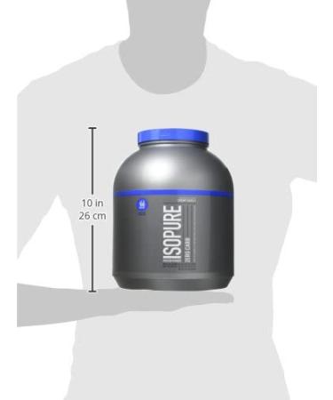 Isopure Zero Carb Protein Powder - Creamy Vanilla 4.5 lb | Low Carb Protein Supplement - Buy Online on GoSupps.com